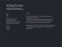 Tablet Screenshot of jhavenhill.com